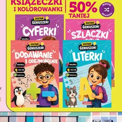 Książeczki i kolorowanki Zostań Geniuszem