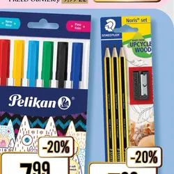 Zestaw ołówków Staedler + temperówka + gumka