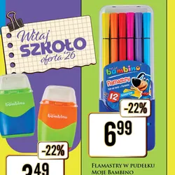 Flamastry w pudełku Moje Bambino