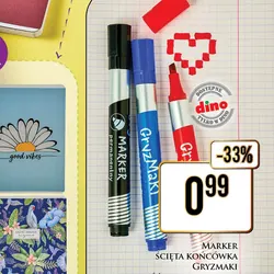 Marker ścięta końcówka Gryzmaki