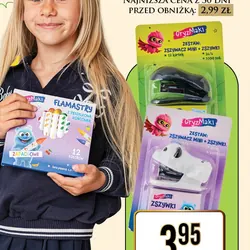 Mini zszywacz ze zszywkami Gryzmaki