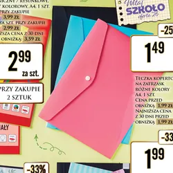 Teczka kopertowa na zatrzask
