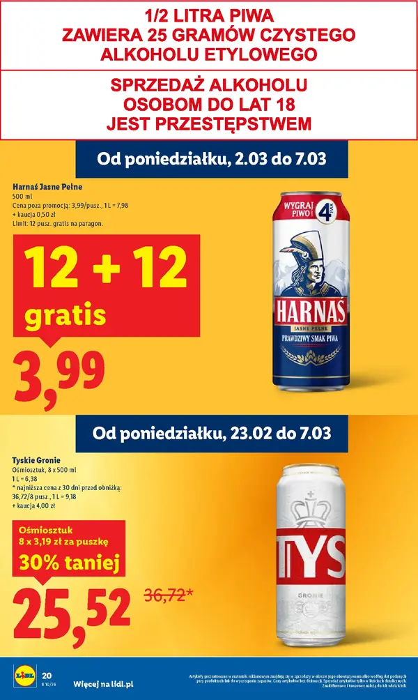 Strona 20 gazetki Lidl