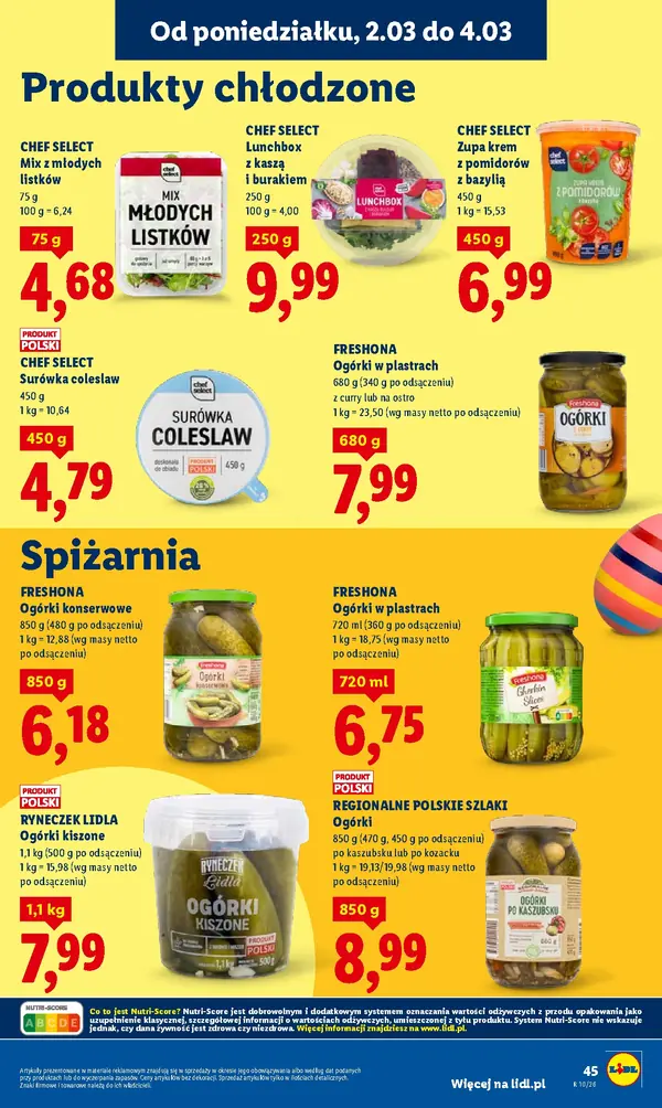 Strona 45 gazetki Lidl