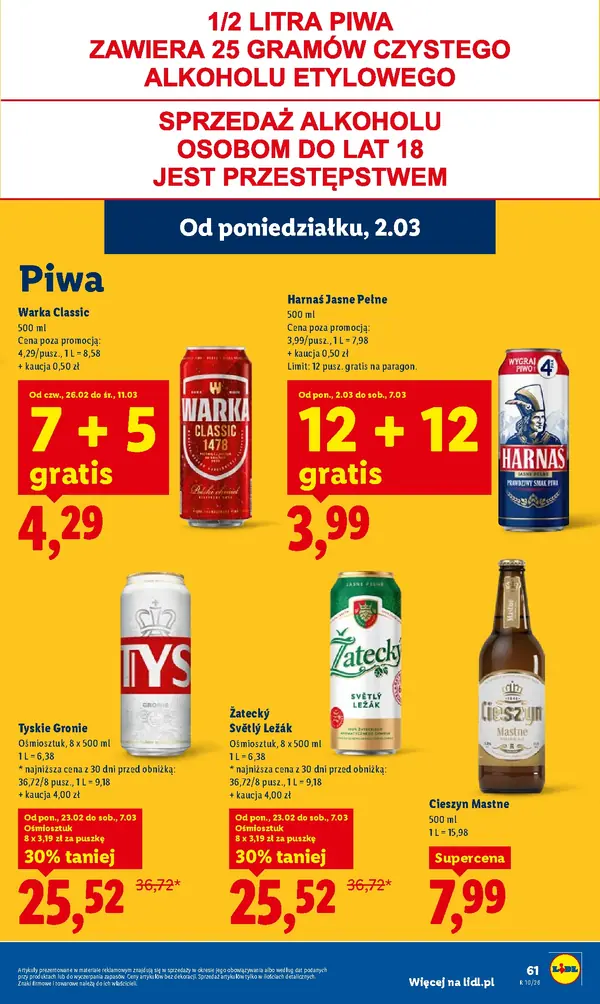 Strona 61 gazetki Lidl