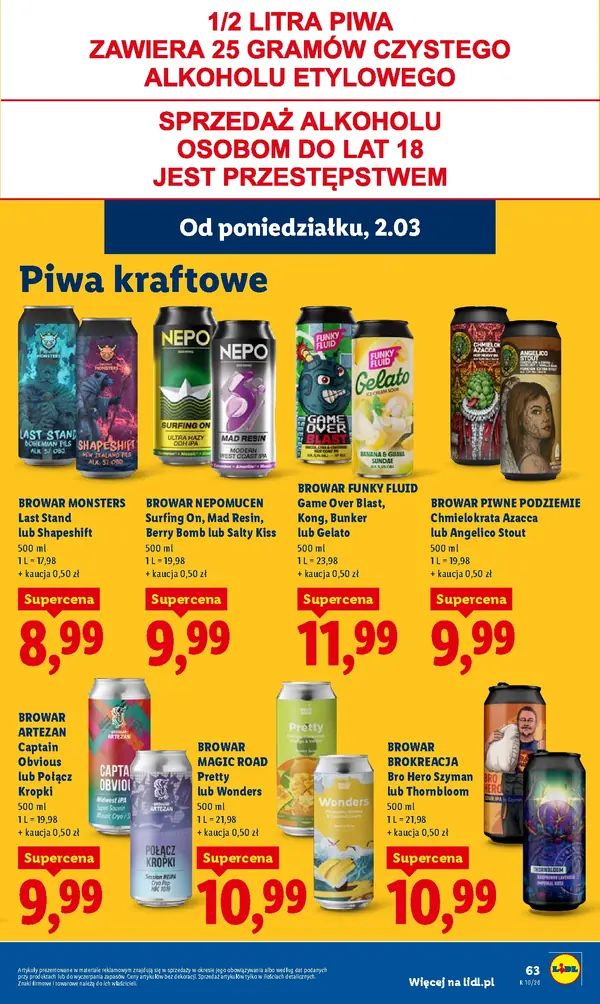 Strona 63 gazetki Lidl