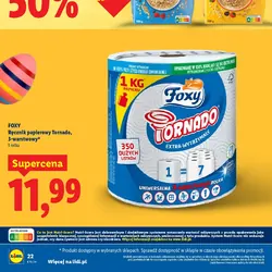 FOXY Ręcznik papierowy Tornado, 3-warstwowy