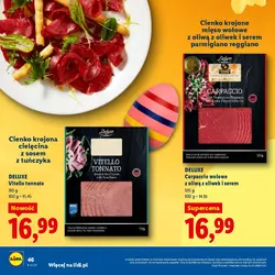 DELUXE Carpaccio wołowe z oliwą z oliwek i serem