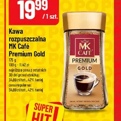 Kawa rozpuszczalna MK Cafe Premium Gold