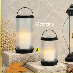 Latarnia solarna LED tuba