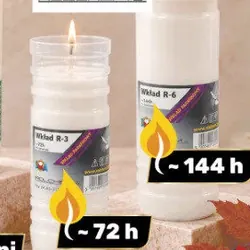 Wkład parafinowy do zniczy