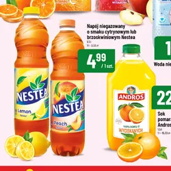 Napój niegazowany o smaku cytrynowym lub brzoskwiniowym Nestea