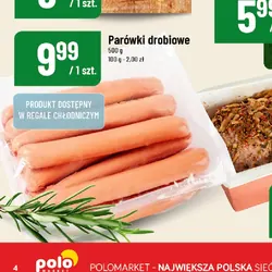 Parówki drobiowe