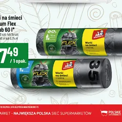 Worki na śmieci Magnum Flex 35 l