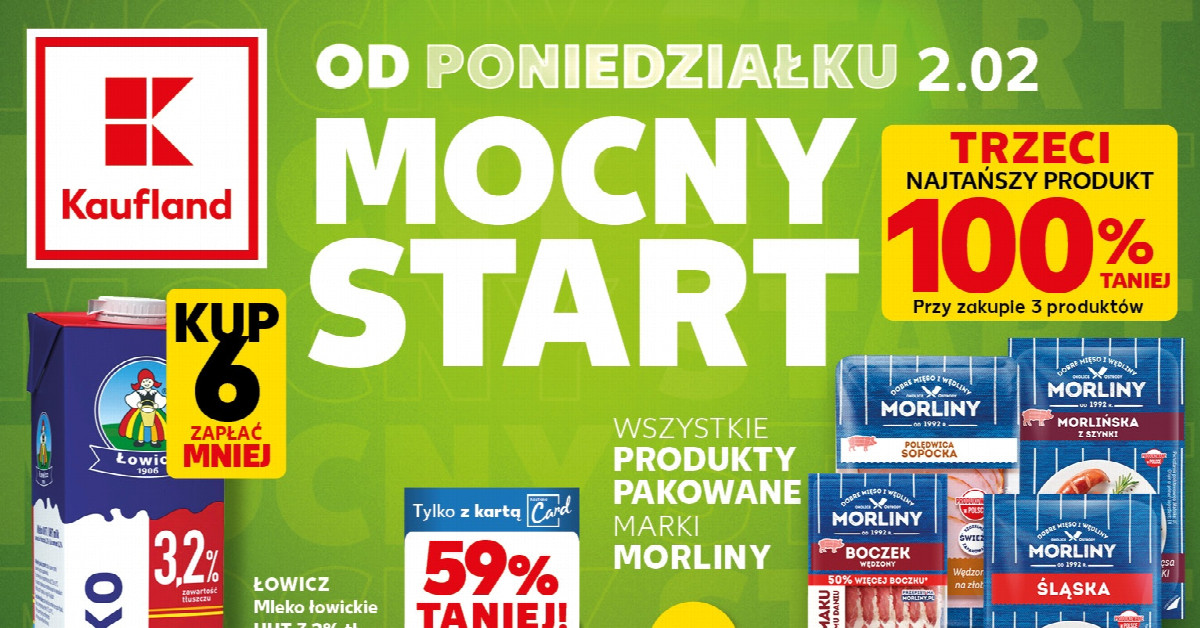 Nowa gazetka Kaufland (02.02–07.02): 7 hitów, które MUSISZ zobaczyć zanim pójdziesz do sklepu