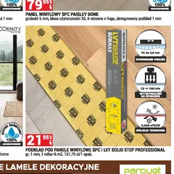 Podkład pod panele winylowe SPC i LVT Solid Step Professional