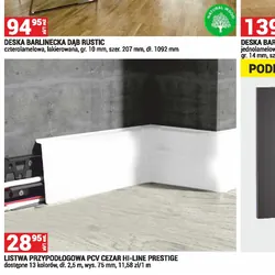 Listwa przypodłogowa PCV Cezar Hi-Line Prestige