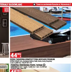 DESKA TARASOWA KOMPOZYTOWA MERCADO PREMIUM