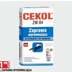Cekol ZW-04 zaprawa wyrównująca