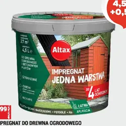ALTAX IMPREGNAT DO DREWNA OGRODOWEGO