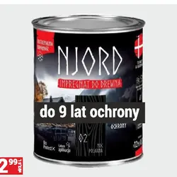 IMPREGNAT DO ELEWACJI DREWNIANYCH NJORD