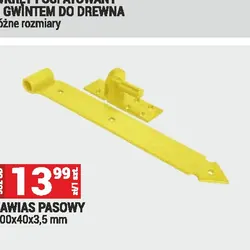 ZAWIAS PASOWY 300x40x3,5 mm