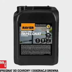 RAYER IMPREGNAT DO OCHRONY I DEKORACJI DREWNA