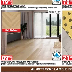 Panel winylowy jodełka SPC Dąb Stafford