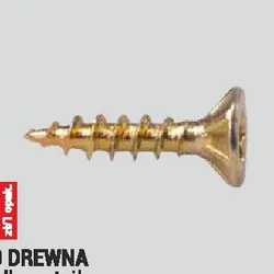 WKRĘT DO DREWNA hartowany z łbem stożkowym 3,5 x 16mm