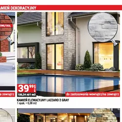 KAMIEŃ ELEWACYJNY LAZZARO 2 GRAY