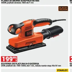 Szlifierka oscylacyjna B+D KA320EKA