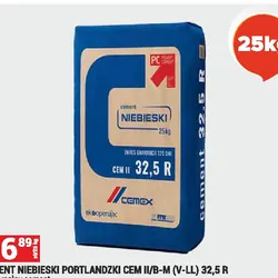 CEMENT NIEBIESKI PORTLANDZKI CEM II/B-M (V-LL) 32,5 R