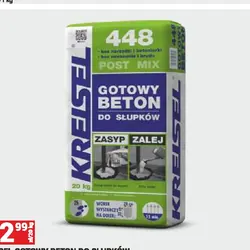 Kreisel gotowy beton do słupków
