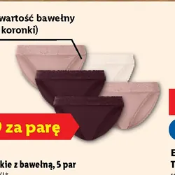 Figi damskie z bawełną