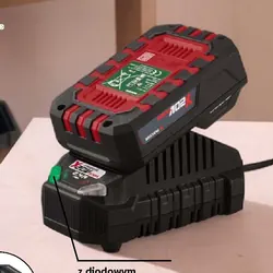 Akumulator litowo-jonowy, 20 V, 2 Ah z ładowarką 2,4 A
