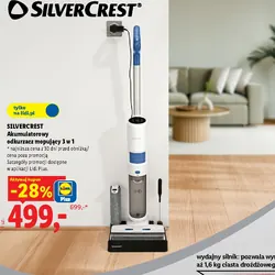 Silvercrest Akumulatorowy odkurzacz mopujący 3 w 1