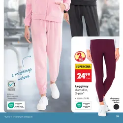 Legginsy damskie, 2-pak