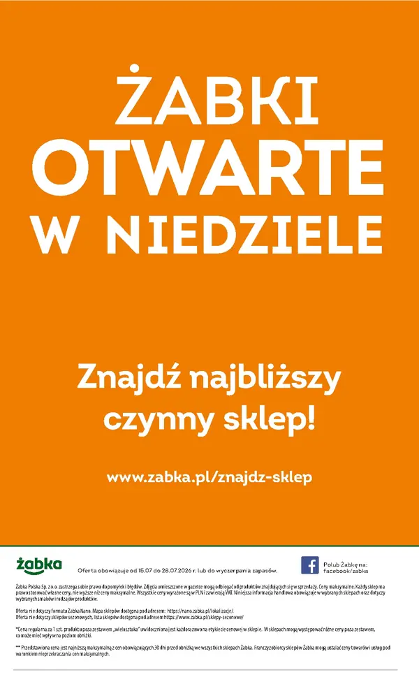 Strona 16 gazetki Żabka