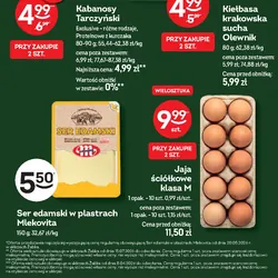 Ser edamski w plastrach Mlekovita