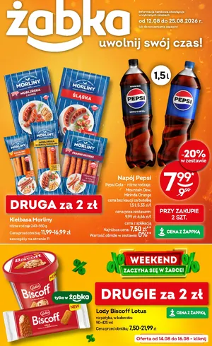 Żabka Polska sp. z o.o. - gazetka-promocyjna-33-34-2026