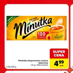 Herbata ekspresowa czarna MINUTKA