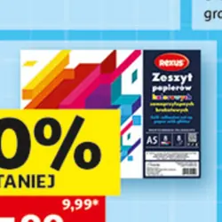 Zeszyt papierów kolorowych samoprzylepnych brokatowych A5
