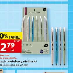 Długopis metalowy niebieski