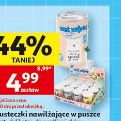 Chusteczki nawilżające w puszce