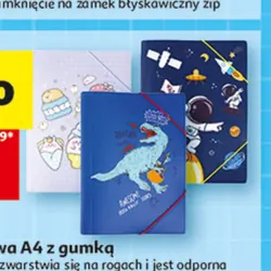 Teczka plastikowa A4 z gumką