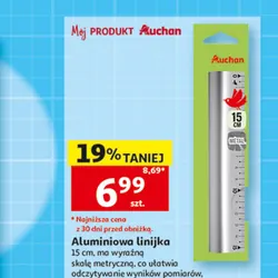 Aluminiowa linijka