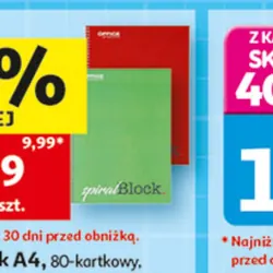 Kołonotatnik A4