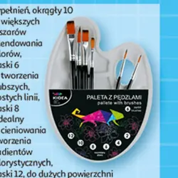Paleta z pędzelkami