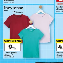 T-shirt gładki dziecięcy