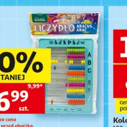 Liczydło szkolne plastikowe